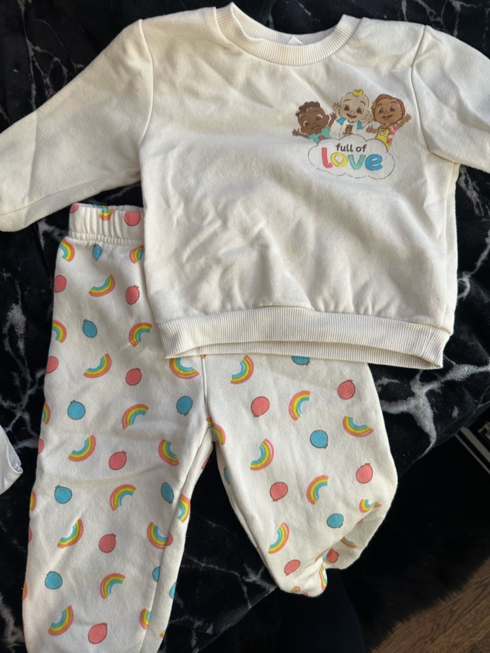 coco melon sweat suit 18m